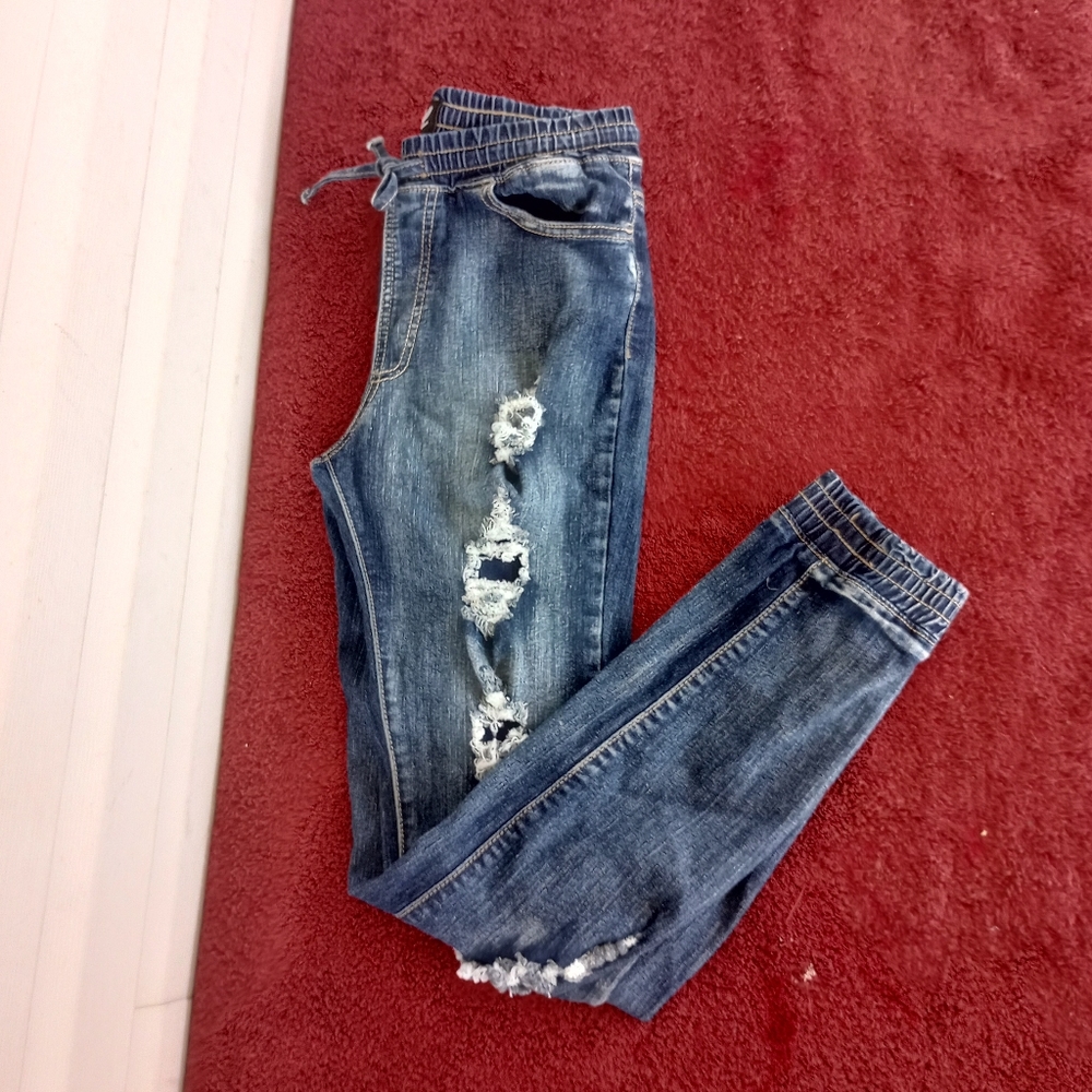 Thrill denim joggers size 16 for girls